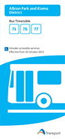 Albion Park and Kiama District Timetable
