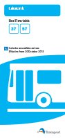 Lakelink Timetable