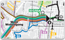 section of a map